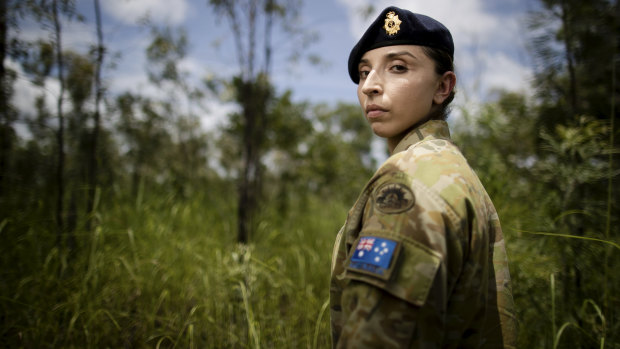 Captain Marium Hamimi says serving as an army pharmacist in Iraq has been the highlight of her career so far.