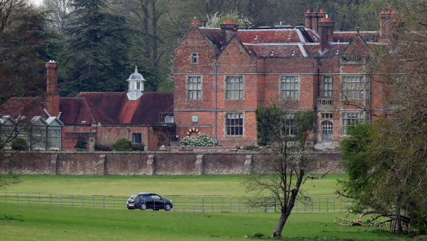 Chequers estate, where Boris Johnson will recuperate.