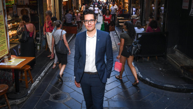 The Greens' Rohan Leppert led the scathing review of the party's 2018 state election campaign. 