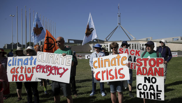 Nineteen per cent of respondents named climate as the biggest issue facing the country, up from 10 per cent last year, one of the largest increases since the surveys began.