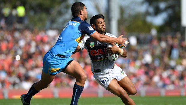 Mr Fix It: Tyrone Peachey is hoping to be the Blues' jack of all trades in Origin I.