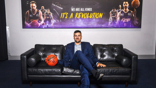 Quick turnaround: Bogut's signing for Sydney came about suddenly.