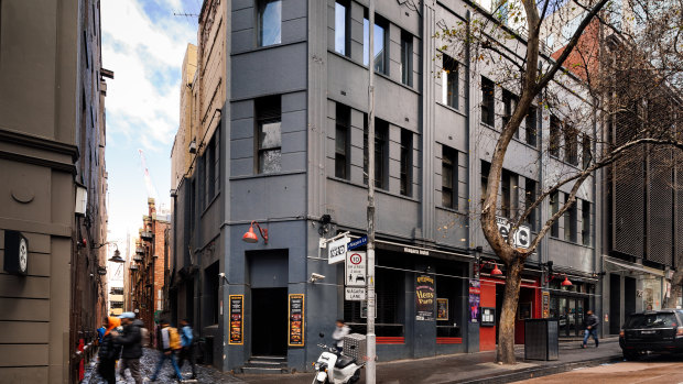 The Hotel Francis at 383 Lonsdale Street.