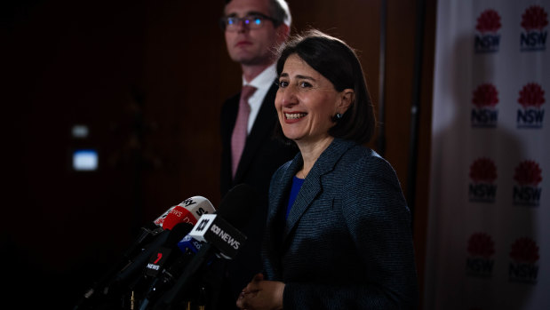 NSW Premier Gladys Berejiklian says the Jobs Plus Program is an "unashamed" move to lure businesses into NSW.