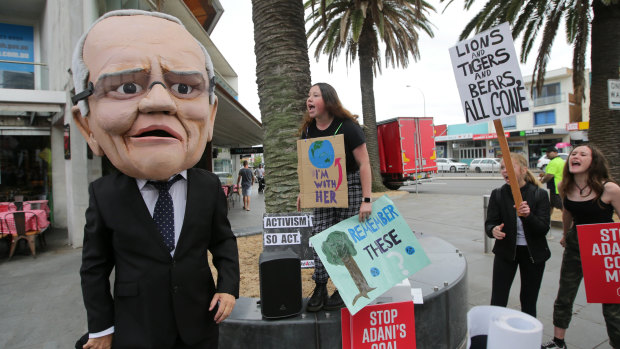 Prime Minister Scott Morrison wants to curb anti-business climate activism.