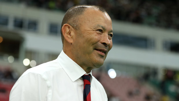 Killing them softly: Eddie Jones has taken a different approach to pre-game psychology: lavishing praise on his opponent.