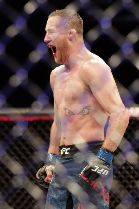 Gaethje triumphed at the event rearranged to be held in Jacksonville, Florida. 