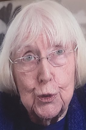 Merle Mitchell at the Royal Commission into Aged Care in May 2019. 