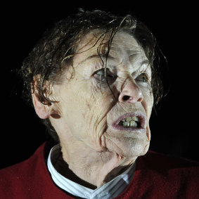 Glenda Jackson as King Lear in William Shakespeare’s King Lear directed by Deborah Warner at the Old Vic Theatre, 2016
