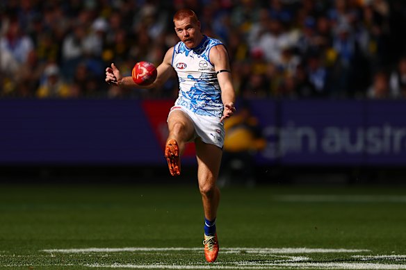 Toby Pink was the last-gasp hero for the Kangaroos.