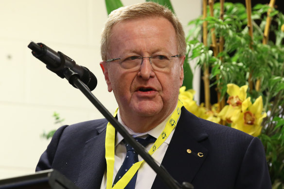 John Coates is stepping down as AOC president after 32 years.