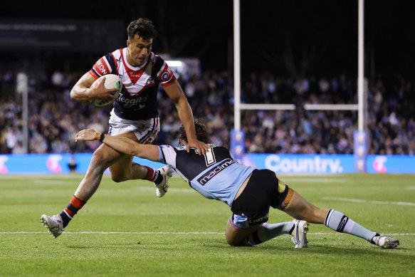 Rugby trumpeted the signing of Joseph Suaalii from the Roosters.
