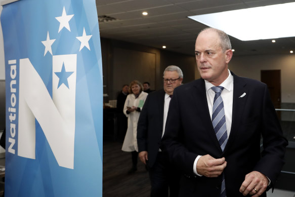 Todd Muller has stepped down as Opposition Leader just weeks after taking on the role.