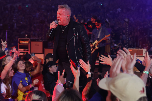 Star-power: Jimmy Barnes heads to Lightouse Rock in Queensland today.