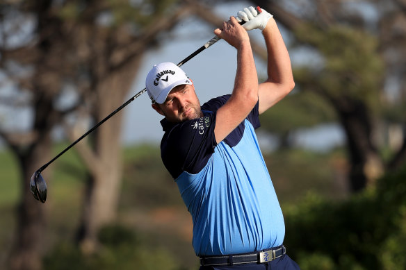 Marc Leishman is in a good position at four-under.