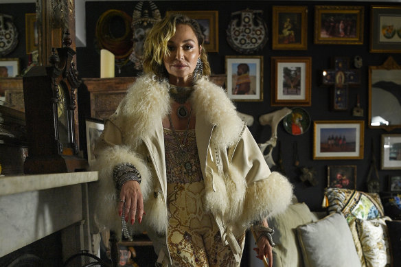 Fashion designer Camilla Franks at her Woollahra home, Villa Camilla.