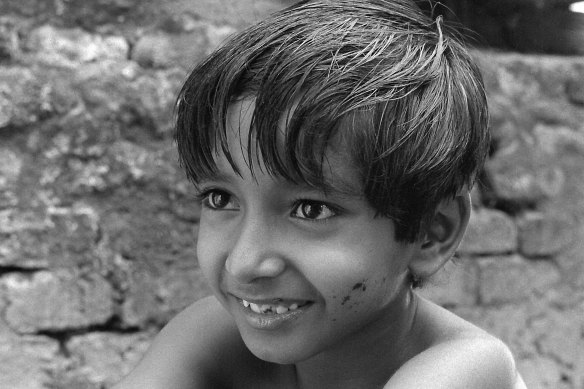 Subir Banerjee in Satyajit Ray’s Pather Panchali.