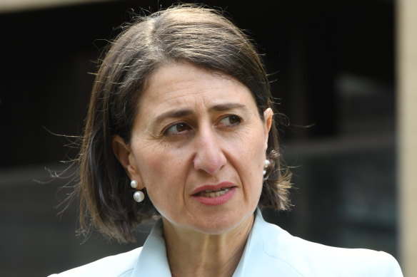 NSW Premier Gladys Berejiklian says Victoria is not at the stage that her state should consider a border closure.