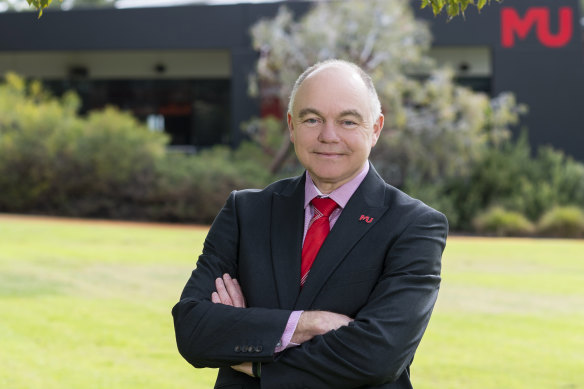 Murdoch University Vice Chancellor Andrew Deeks.