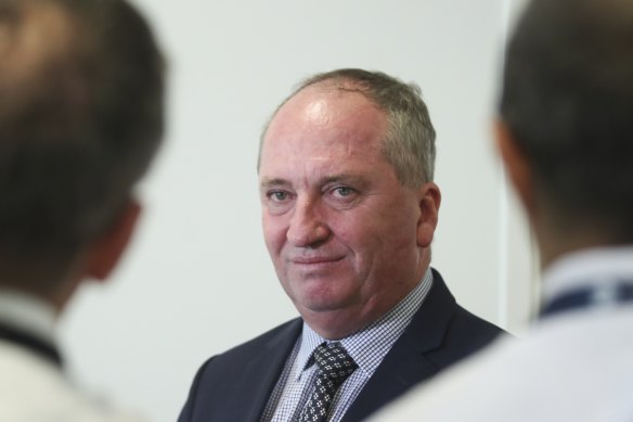 Mr Joyce infuriated Liberal MPs by lodging a formal amendment in Parliament today to overturn the longstanding limits on the Clean Energy Finance Corporation spending money on fossil fuel projects.