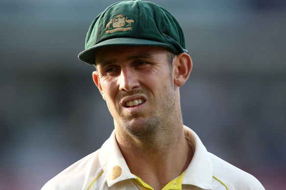 Mitch Marsh is hoping to get back to Australia as soon as possible, but commercial flights are thin on the ground. 