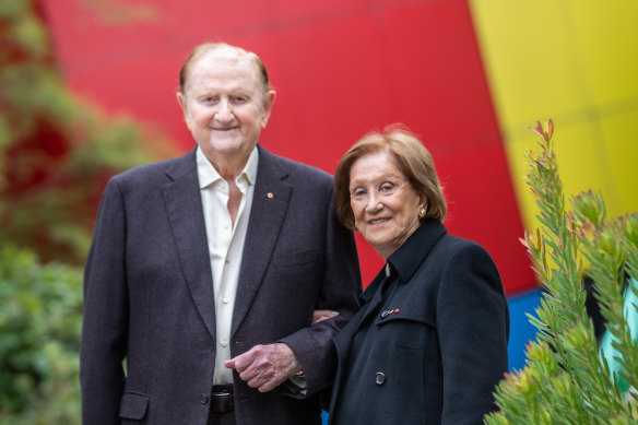 John and Pauline Gandel’s foundation has given away $150 million in grants.