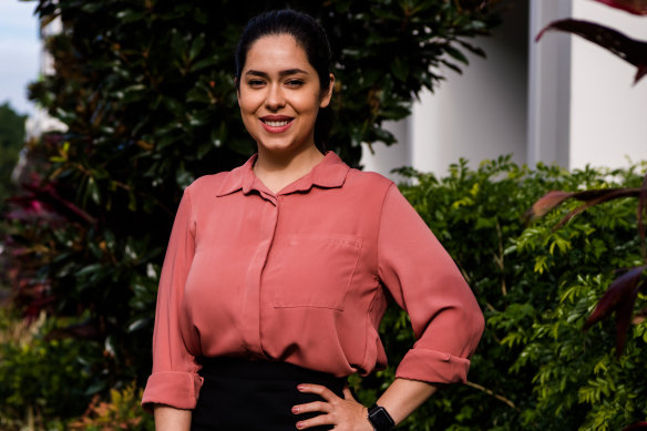 University of NSW PhD engineering student Negin Sarmadi is part of a program that aims to solve industry problems.