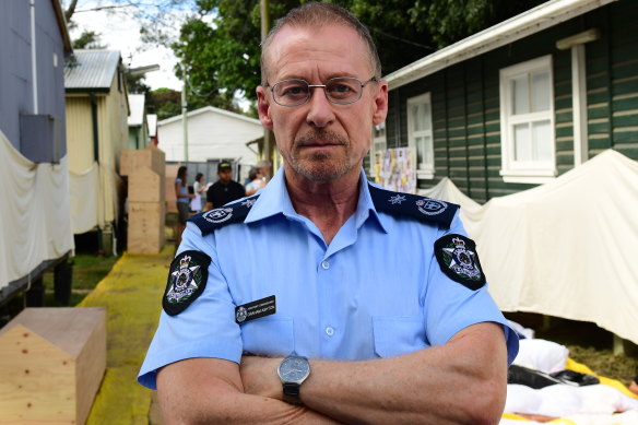 Richard Roxburgh as Australian Federal Police Commander Graham Ashton in Bali 2002.