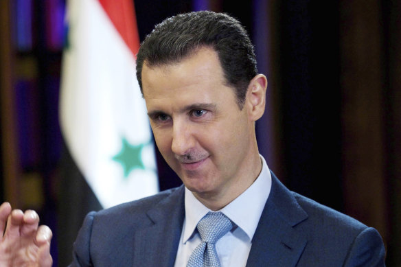 Syrian leader Bashar Assad has presided over a 10-year war.