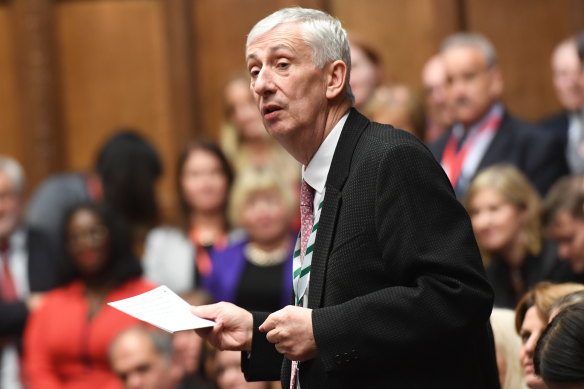 Speaker of the House of Commons Lindsay Hoyle said the magnitude of the disaster "should shock us all".