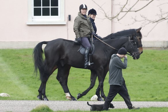 Riding was said to be one of the few things Mountbatten-Windsor (pictured in 2024) still enjoyed.