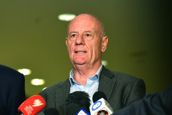 Tim Costello has accused the Minns government of running a “protection racket” for the gambling industry.