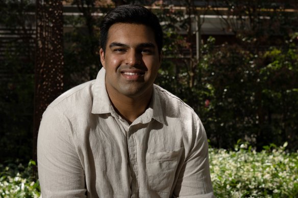 Pratham Gupta at the University of NSW campus.