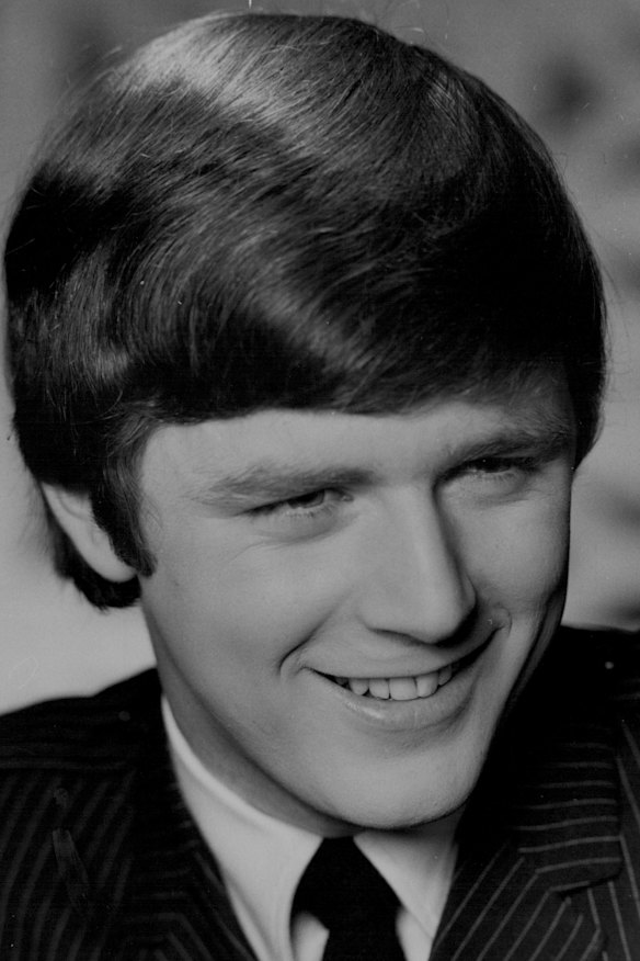 Johnny Young, pictured in 1966, as a young pop singer.