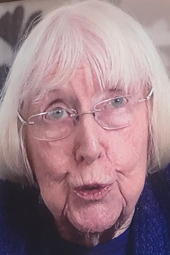 Merle Mitchell at the Royal Commission into Aged Care in May 2019. 