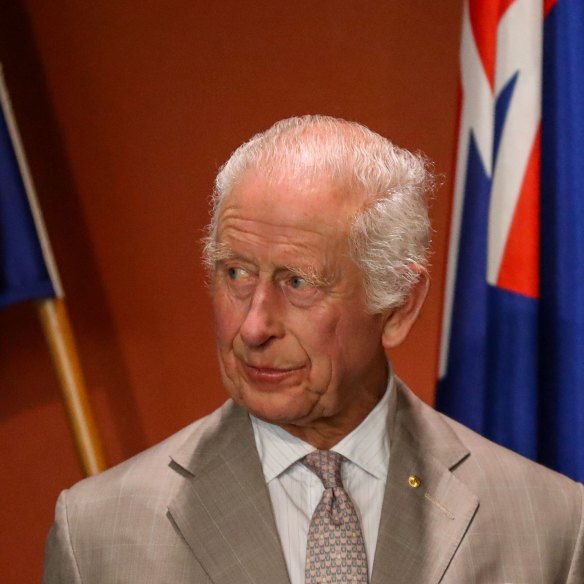 King Charles III at NSW Parliament House