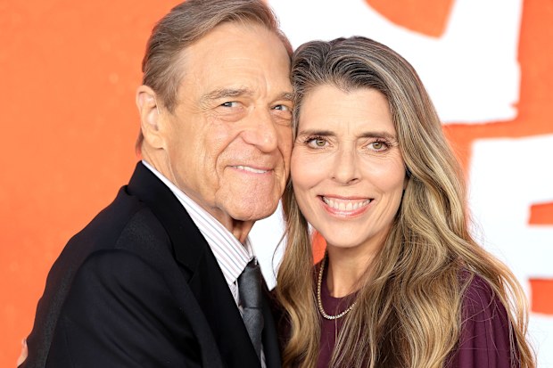 LOS ANGELES, CALIFORNIA - SEPTEMBER 28: (L-R) John Goodman and Anna Beth Goodman attend the Los Angeles Premiere of Warner Bros. Pictures’ “Digger” at Directors Village on September 28, 2026 in Los Angeles, California. (Photo by Amy Sussman/Getty Images)