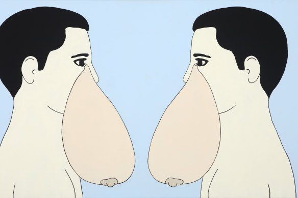 Brent Harris, I weep my mother’s breasts, 1996.