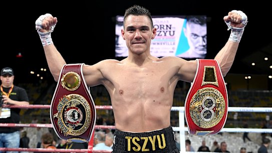 Tim Tszyu is set to fight at Bankwest Stadium.