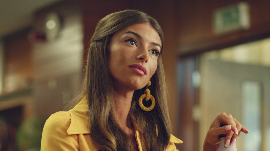 Mimi Keene as Ruby in the new season of <i>Sex Education</i>.