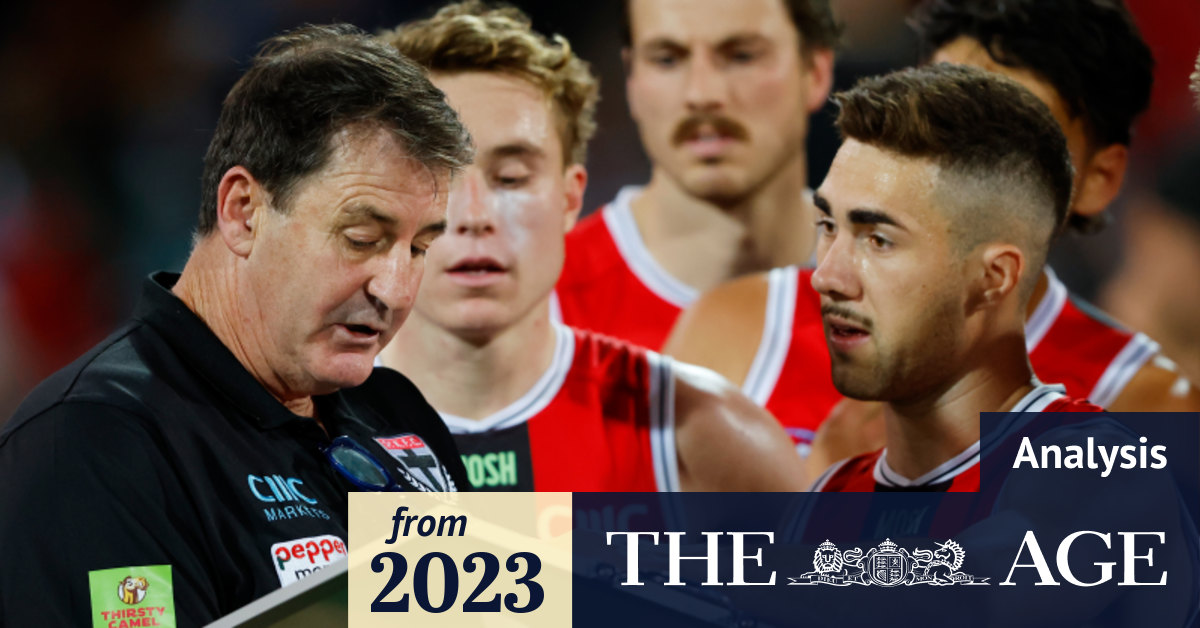 AFL 2023: Collingwood Magpies overcome St Kilda Saints coach Ross Lyon ...
