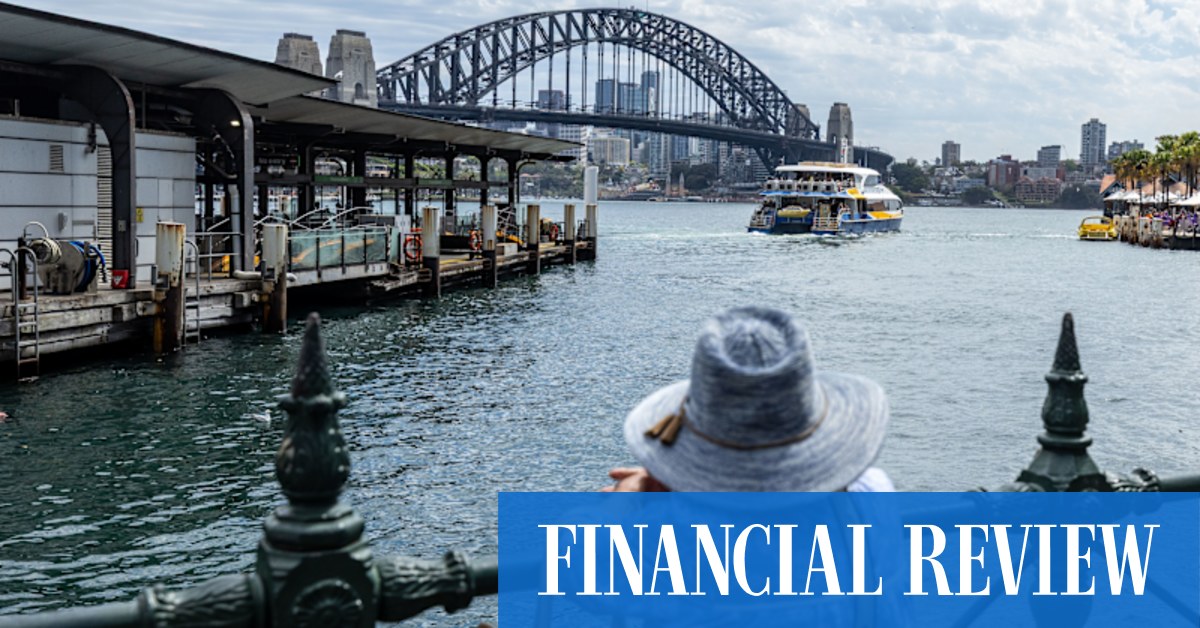 afr.com - Sarah Thompson, Kanika Sood, Emma Rapaport - NRMA flirts with selling Manly Fast Ferry