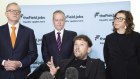 2022 Australian of the Year Dylan Alcott addresses the media at Parliament House in Canberra.