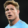 Skipper Michael Hooper was inspirational for the Waratahs.