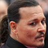 Johnny Depp arrives at the opening ceremony and the premiere of the film ‘Jeanne du Barry’ at the 76th international film festival, Cannes, southern France, on Tuesday.