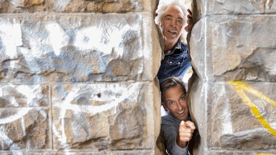 Brian Nankervis and Colin Lane: “We agree that it’s often easier to listen to someone else’s story than reveal our own.”