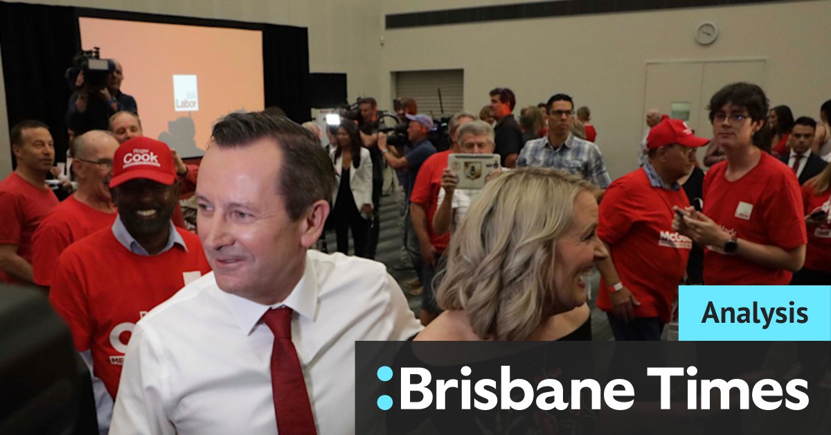 Mark McGowan rules supreme after seismic election win for finely oiled political machine - Vimarsana News