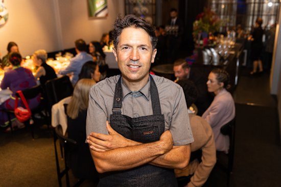 Chef-restaurateur Ben Shewry at Attica in 2024.