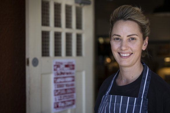 Former Good Food Guide Chef of the Year finalist Alanna Sapwell-Stone now heads the Eltham’s kitchen.