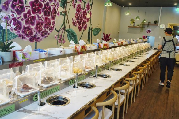 Divine Hotpot restaurant in Footscray.
